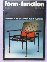 Form Function Finland, 1982 No. 1.