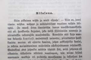 Asunnot ja kansan elämä Suomessa. Muutamia hawaintoja ja kehoitus hawaintojen tekemiseen