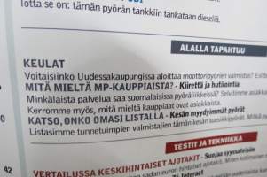 MP Maailma 2008 nr 8 -moottoripyörälehti