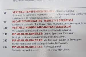 MP Maailma 2008 nr 3 -moottoripyörälehti