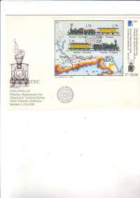 Ensipäiväkuori - FDC 8.5.1987 Finlandia 88 Filatelian Maailmannäyttely