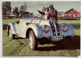 Autokortti - BMW Sport 328 vm. 1938 - Postikortti