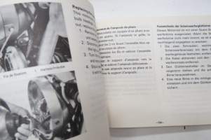 Yamaha XV750SE 1981 owner´s manual -käyttöohjekirja