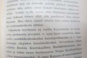 Robert Kajanus - Hänen elämänsä ja toimintansa