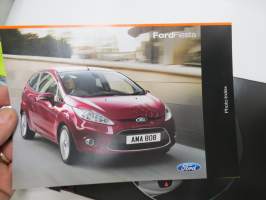 Ford Fiesta Media pack -medialle tarkoitettu esittelykirja + DVD 2008