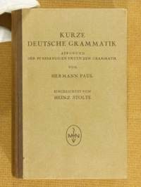 Kurze deutsche Grammatik