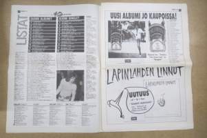 Rumba 1990 nr 21, Neljä Ruusua, Ian Gillan, Dread Zeppelin, Maria Mckee, Gun Club, Q.Stone, Faff-Bey, Jimi Tenor &amp; His Shamans, House Wreckers, Statue, ym.