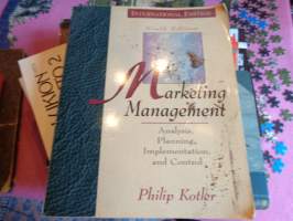 Marketing management Analysis, planning, implementation and control. Ninth edition