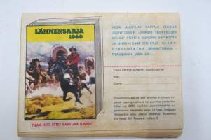 Lännensarja 1962, 1, Tasankojen poika -western magazine