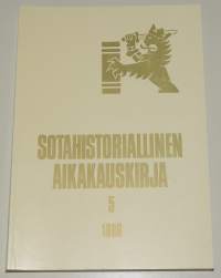 Sotahistoriallinen aikakauskirja 5. -mm. Poukkurinteen kahakka 1742, sotiemme 1939-1945 tunnisttamattomat suomalaiset kaatuneet, Pekka Peitsi ja toinen maailman