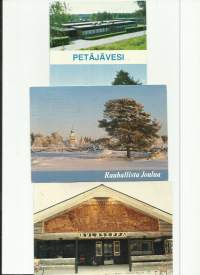 Petäjävesi 3 erilaista - paikkakuntapostikortti