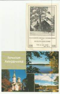 Polvijärvi 2 eril - paikkakuntapostikortti