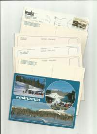 N 12  suomalaista paikkakuntapostikorttia - paikkakuntapostikortti