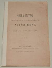 Finska Statens embets- och tjensemanna aflöningar