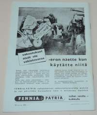 Ensimmäiset Sekakuoropäivät Lahdessa 11-12. 11. 1961