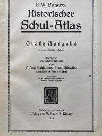 Historischer Schul-Atlas, Große Ausgabe - Historiallinen karttakirja
