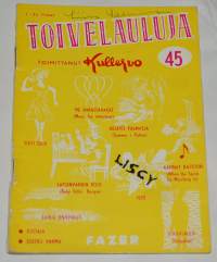 Toivelauluja 45