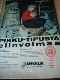 pellervo,maaliskuu 1,1962vakitan tarjous helposti paketti 19x36 x60 cm paino 35kg 5e.