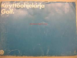 Volkswagen Passat vm. 1980 -käyttöohjekirja