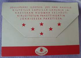 Kuvataide - 10 Joulupakettikorttia