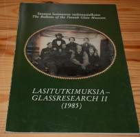 Lasitutkimuksia II 1985