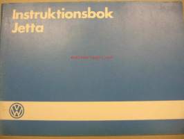 Volkswagen Jetta åm. 1986 instruktionsbok