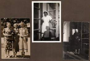 Työssä ja vapaalle  - valokuva 1940-luku albumin sivulla 3 kpl