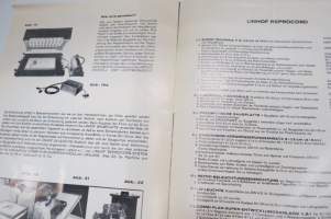 Linhof Reprocordsystem -myyntiesite / brochure in german