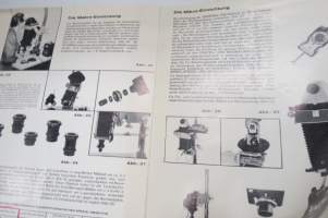 Linhof Reprocordsystem -myyntiesite / brochure in german