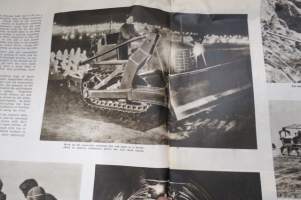 China Pictorial 1952 February issue -Kiinan kommunistisen puolueen propagandalehti, harvinainen alkupään numero