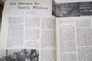 China Reconstructs 1952 nr 6 -Kiinan kommunistisen puolueen propagandalehti, harvinainen alkupään numero