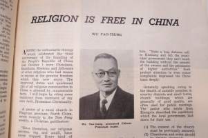 China Reconstructs 1952 nr 6 -Kiinan kommunistisen puolueen propagandalehti, harvinainen alkupään numero