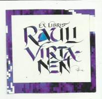 Rauli Virtanen - ex libris