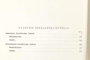 Saksalaisen ja hollantilaisen kirjallisuuden historia