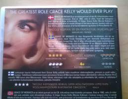 Grace of Monaco  DVD - elokuva  suom. txt