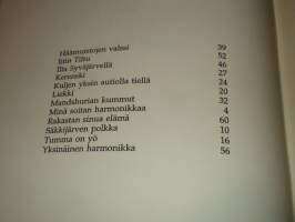 Minä soitan harmonikkaa nuotit