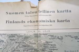 Snappertuna - Suomen taloudellinen kartta / Finlands ekonomiska karta  - Lehti / Blad I:5, 1941 -map