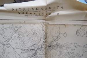 Pojo (Pohja) Pitäjänkartta / Sockenkarta, 1946 -map