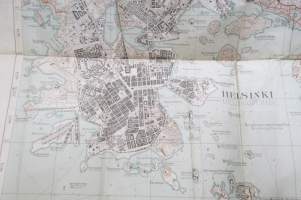 Helsinki 1933, 6670/80 - 550/60 kartta / map