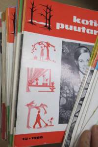 Kotipuutarha -lehtiä 1960-80 luvuilta erä noin 110 kpl
