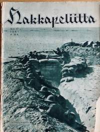 Hakkapeliitta  1941 nr 17 /kansi Libyan taistelu, sotaharjoitukset Helsingissä, Rymy-Eetu sarjakuva