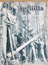 Hakkapeliitta  1941 nr 24-25  /kansi Juhannuksena, maihinnousujoukot, sotakuvaus, Syyria sotanäyttämö,