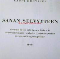 Sanan selvyyteen