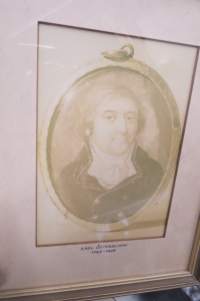 Karl Österbladh &amp; Wilhelm Österbladh &amp; Karl Isak Wilhelm Österbladh (Österblad) -kehystetyt valokuvat (reprokuvat, teetetty vanhoista valokuvista)