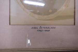 Karl Österbladh &amp; Wilhelm Österbladh &amp; Karl Isak Wilhelm Österbladh (Österblad) -kehystetyt valokuvat (reprokuvat, teetetty vanhoista valokuvista)