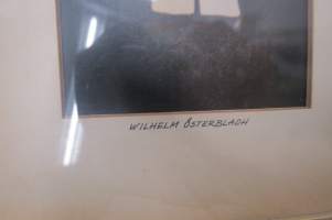 Karl Österbladh &amp; Wilhelm Österbladh &amp; Karl Isak Wilhelm Österbladh (Österblad) -kehystetyt valokuvat (reprokuvat, teetetty vanhoista valokuvista)