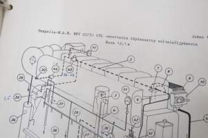 VR Lokomo Vr 12 dieselhydraulinen veturi ohjekirja - käyttöohjekirja -locomotive operator´s manual
