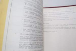 VR Lokomo Vr 12 dieselhydraulinen veturi ohjekirja - käyttöohjekirja -locomotive operator´s manual