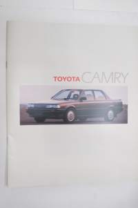 Toyota Camry 1987 -myyntiesite / sales brochure