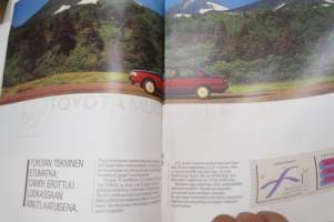 Toyota Camry 1987 -myyntiesite / sales brochure